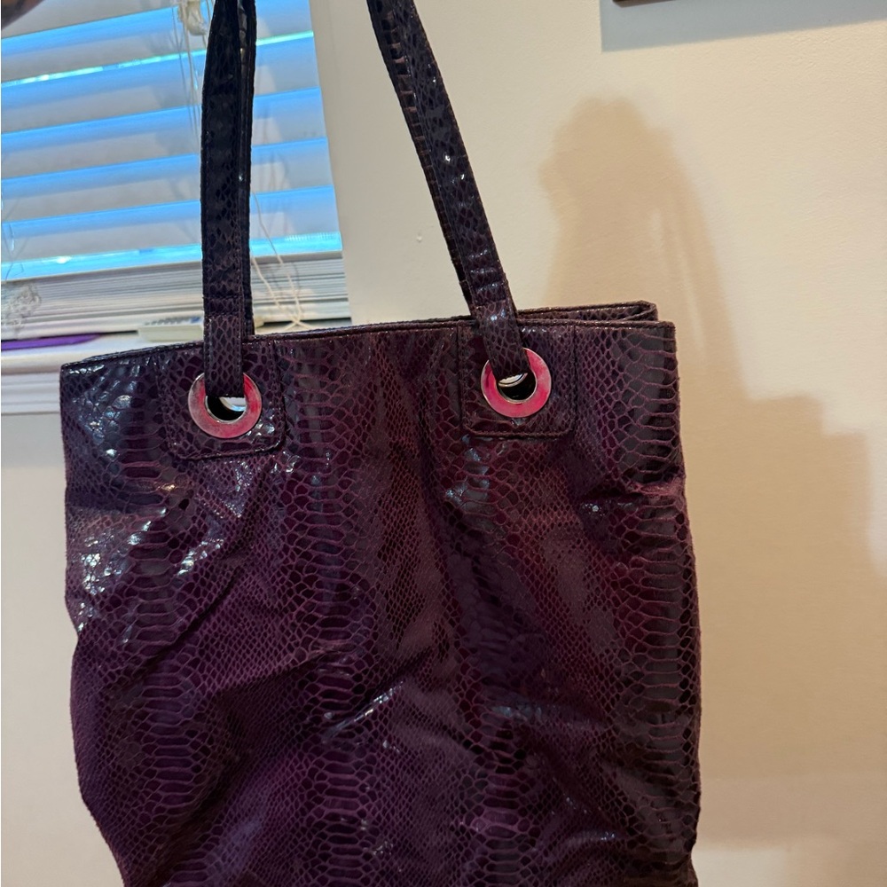 Elegant Purple Tote Bag